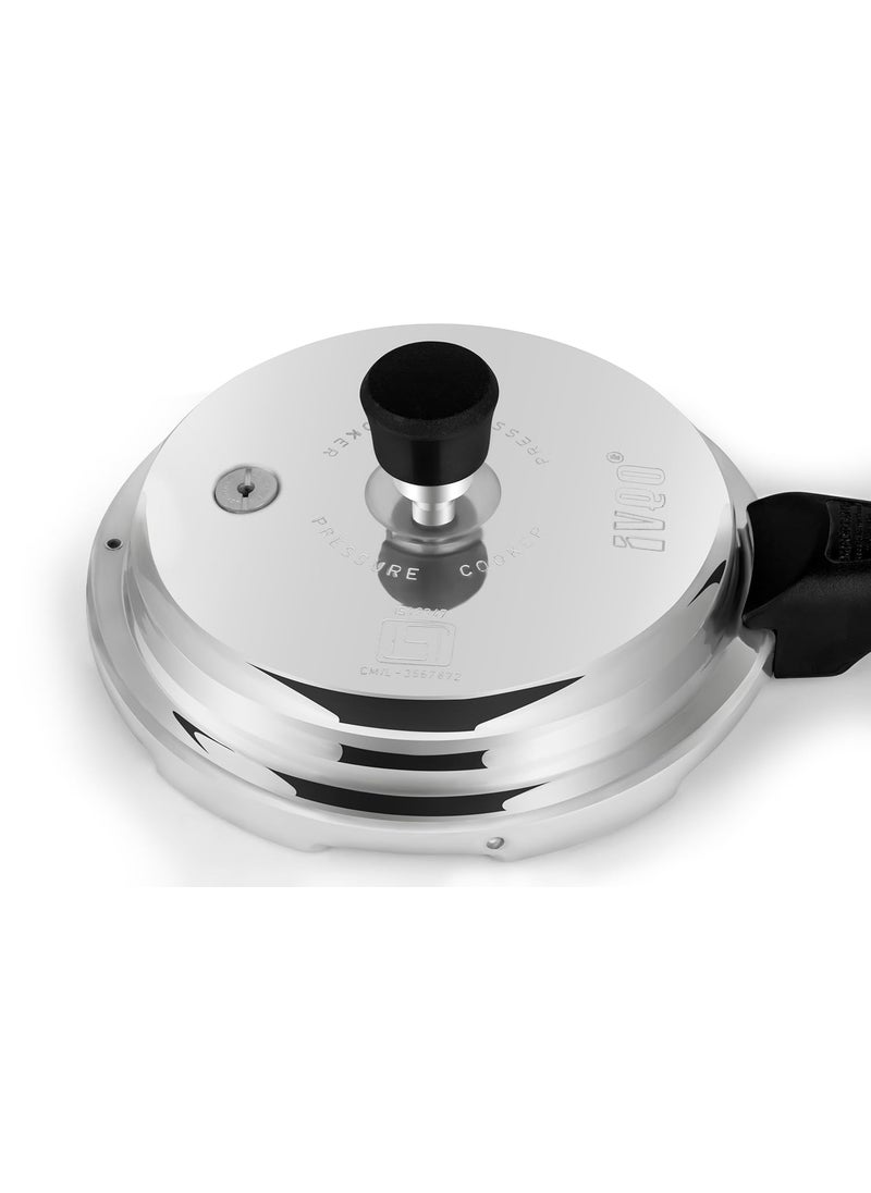 Iveo Indogreen Aluminium Outer Lid Induction Base Pressure cooker 5ltrs With 1 Year warranty