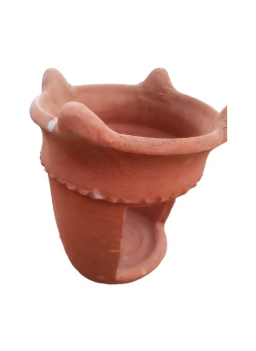 LKC Clay sigdiClay chulhafor Cooking Food with Natural Taste Size 30 cm Height