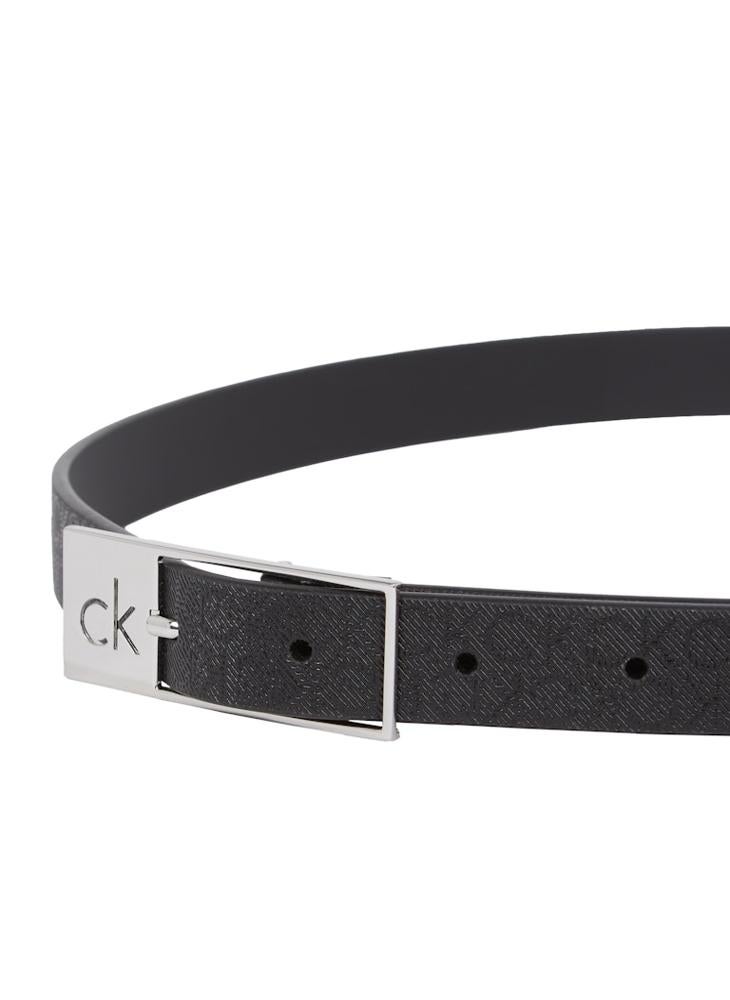 Cut Square Buckle Belt