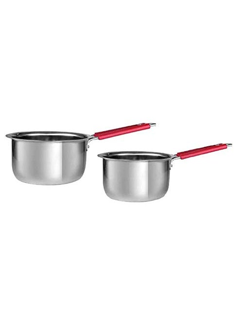 Bartan Star Stainless Steel SaucepanTea pan with Handle 1000ml 1500ml
