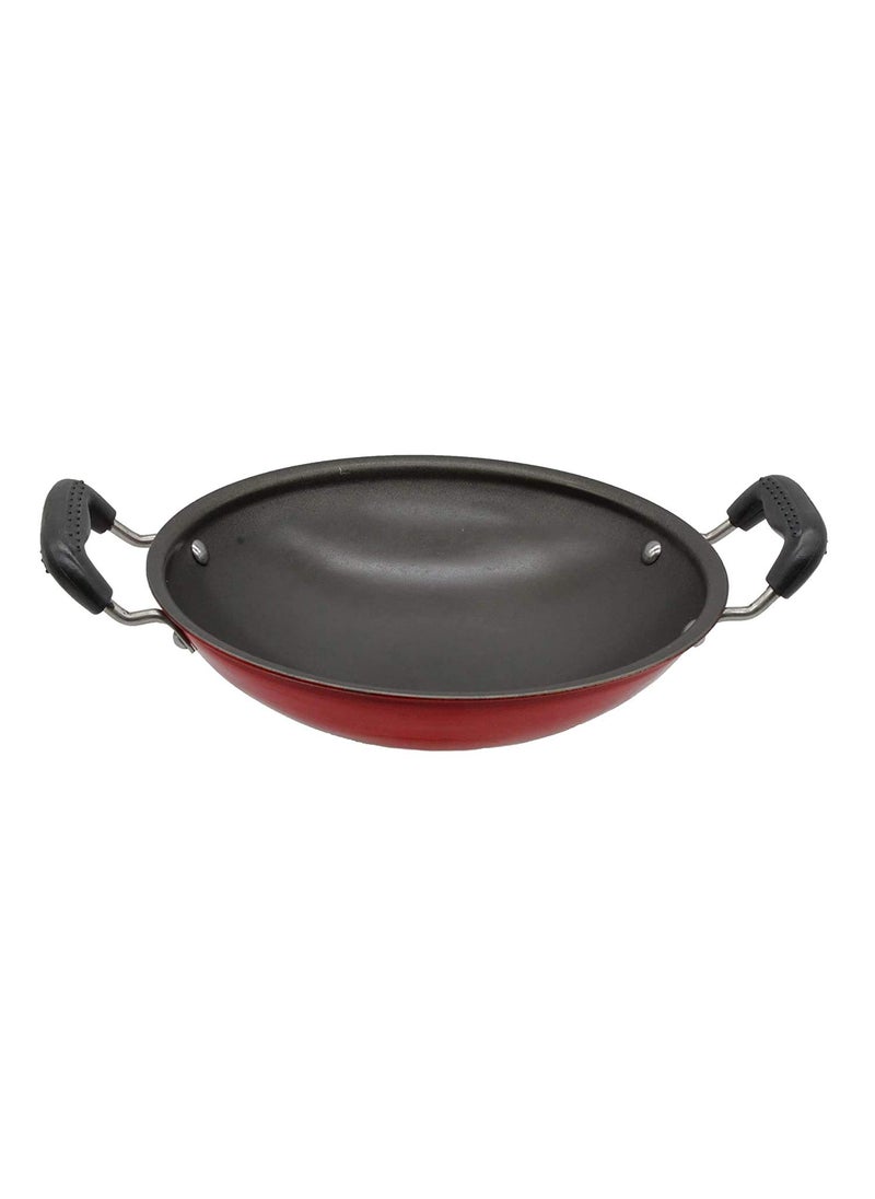 eKitchen Fe PreSeasoned Mild Carbon Steel Iron Appam Pan Appachetty 21 cm