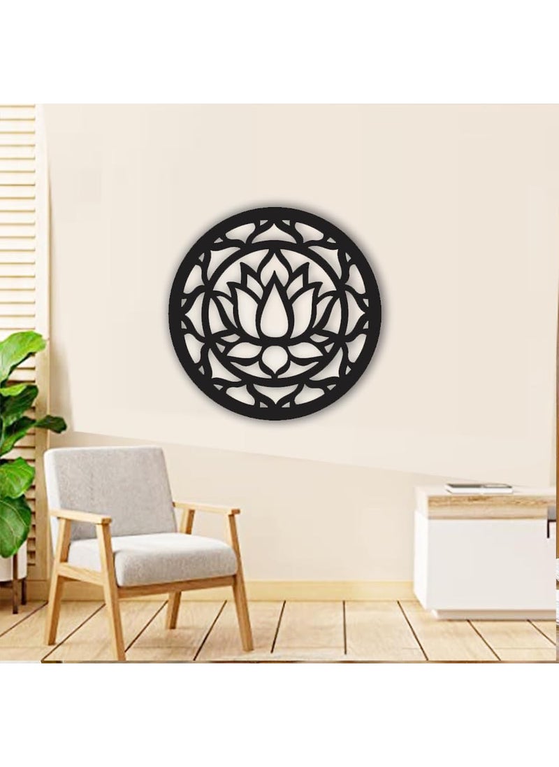 3Millions Lotus Flower Wooden Wall Decor Hanging Home Bedroom Living Room Wall Decoration Thougful and Meaningful Gift