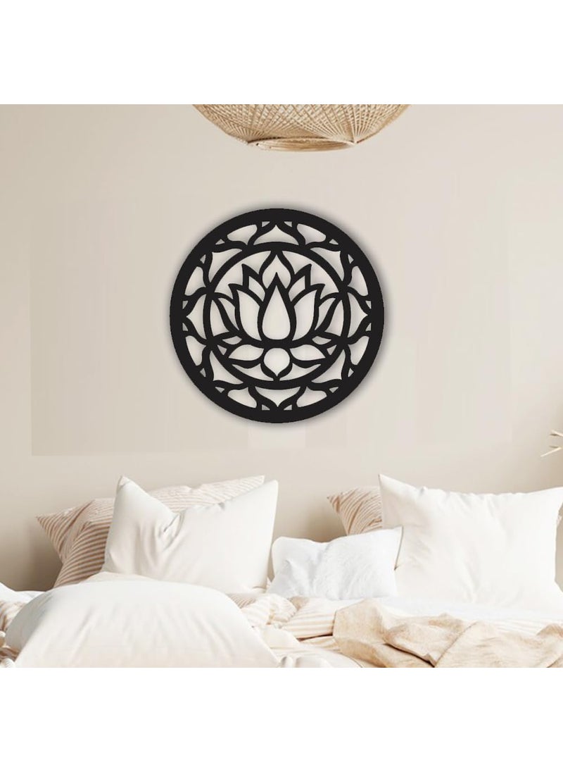 3Millions Lotus Flower Wooden Wall Decor Hanging Home Bedroom Living Room Wall Decoration Thougful and Meaningful Gift