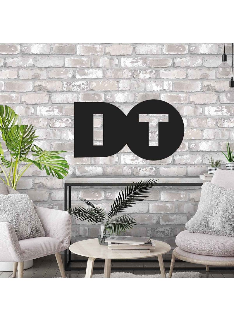 300Sparkles DO IT Cutout for Home Room Office Gym Party Decor Wall Hanging Black 15 X 8
