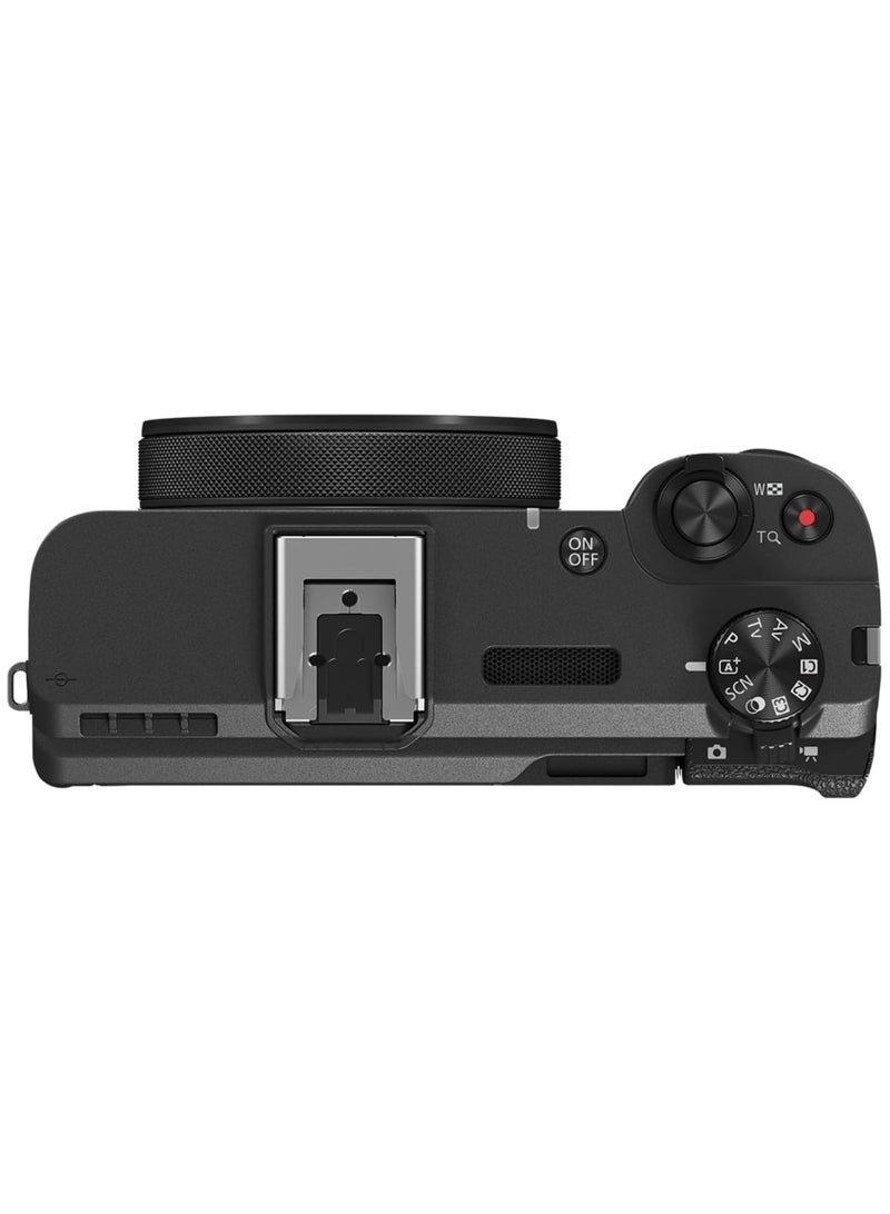 PowerShot V1, Hybrid Camera, Built-in Ultra-Wide-Angle Zoom Lens, 4K Video, Vlogging, Live Streaming, Content Creation, Compact Design