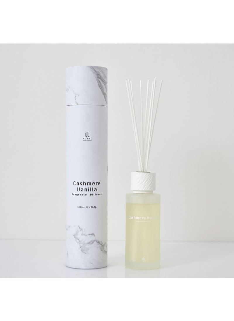 Diffuser 300ml cashmere vanilla fragrance in white