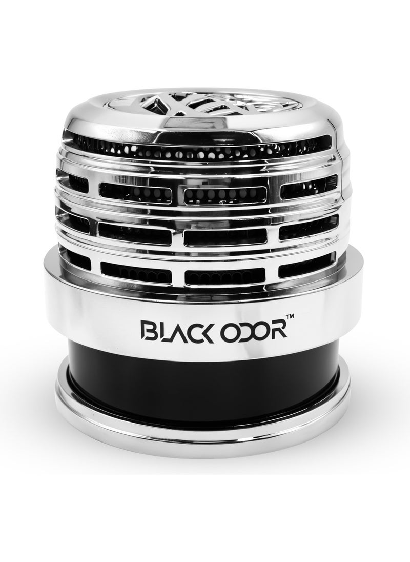 BLACKODOR Platinum Shower Micro Phone Car Air Freshener 50ml - Long-Lasting, Non-Toxic, Eco-Friendly, Dashboard  Cup Holder Placement