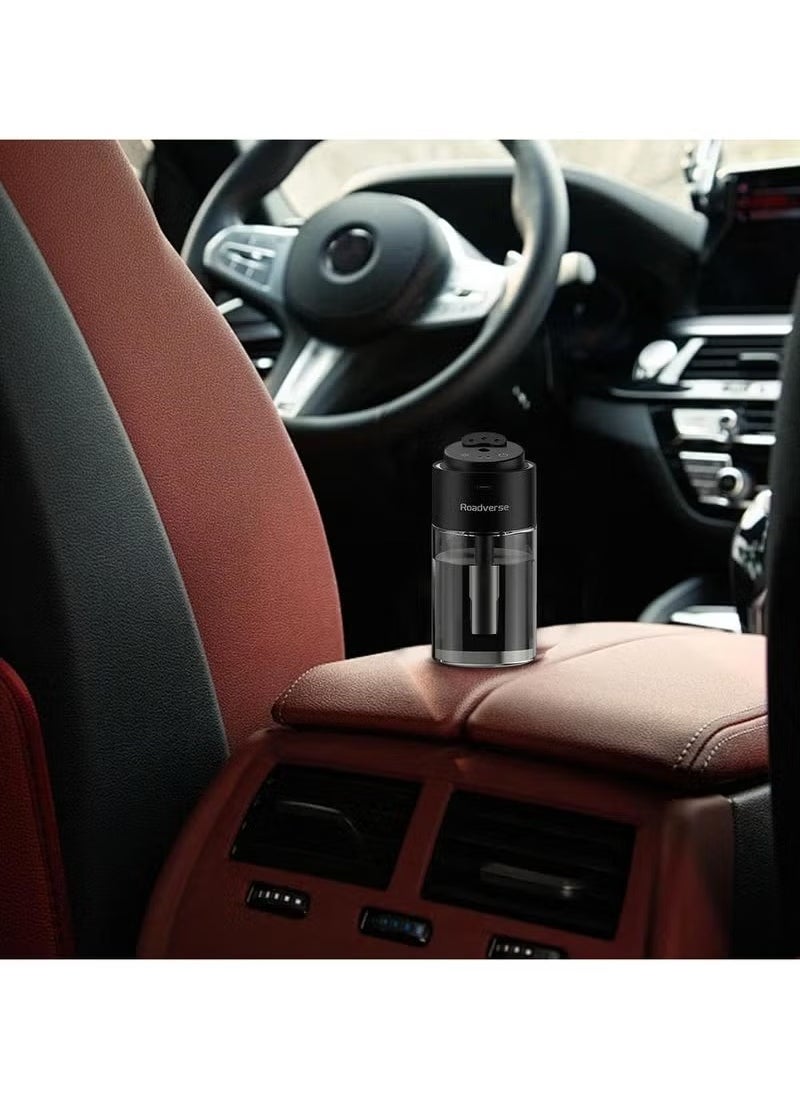 Car Scent Diffuser Natural Perfume Humidifier – Adjustable Aromatherapy Scent & Smart Air Freshener with Long-Lasting Fragrance | Starry Projector Lamp for Car | Air Purifier, Humidifier & Decorative Lamp for Car & Home