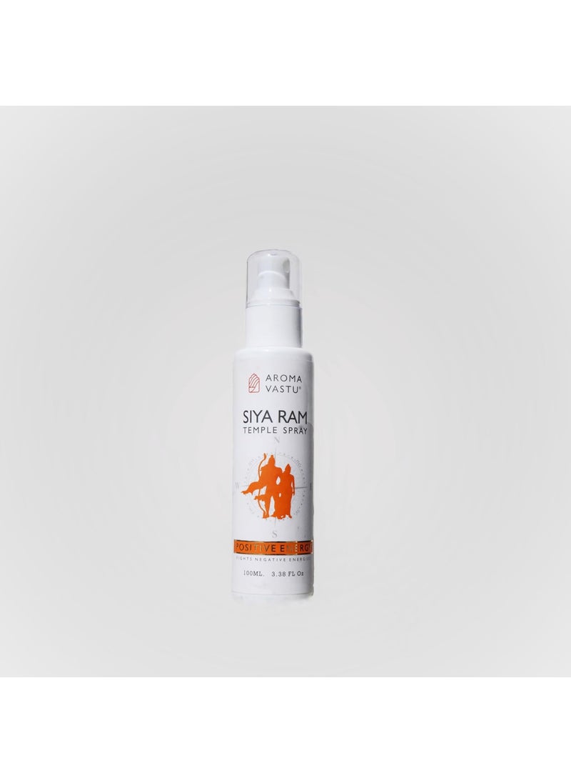 aroma vastu Siya Ram Temple Spray longlasting Temple Air Perfume essential oils Perfume Room Fragrance Pure Natural100ml