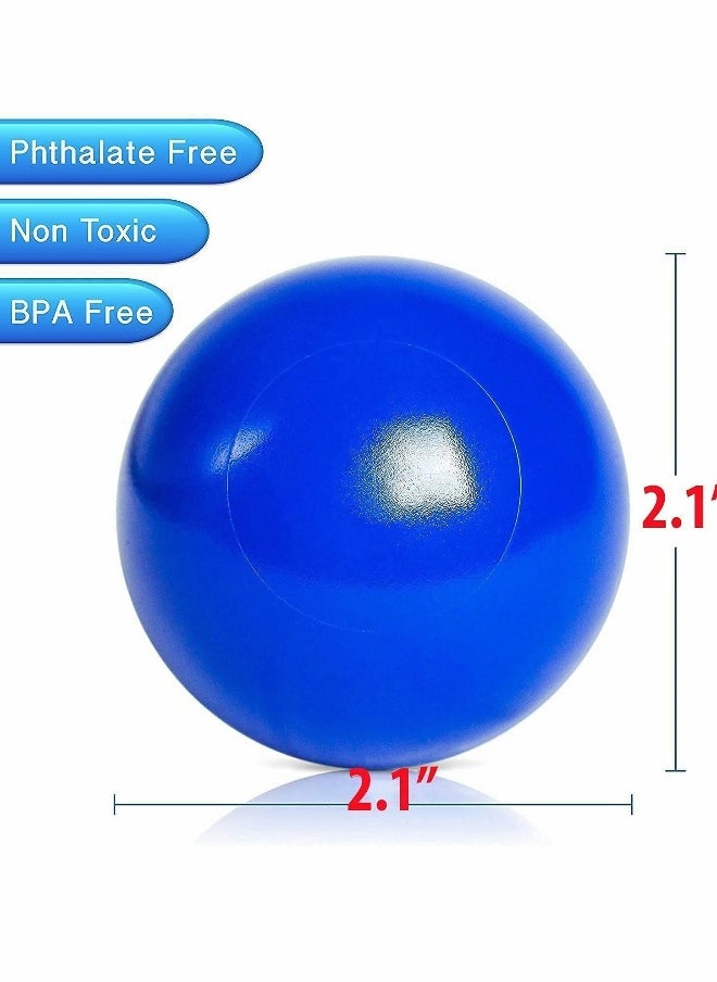200 Soft Plastic Mini Play Balls with 8 Vibrant Colors - Crush Proof, No Sharp Edges, Non Toxic, Phthalate  BPA Free - Use in Baby or Toddler Ball Pit, Play Tents  Tunnels for Indoor  Outdoor