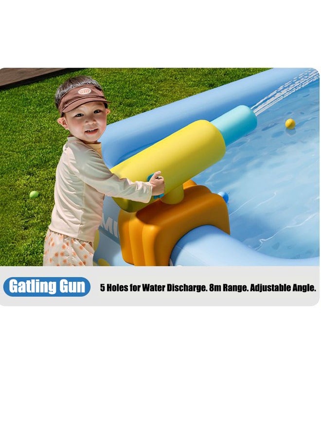 Inflatable Water Gun Outdoor Inflatable Swimming Pool Accessories Inflatable Swimming Pool Water Gun With Water Pipe