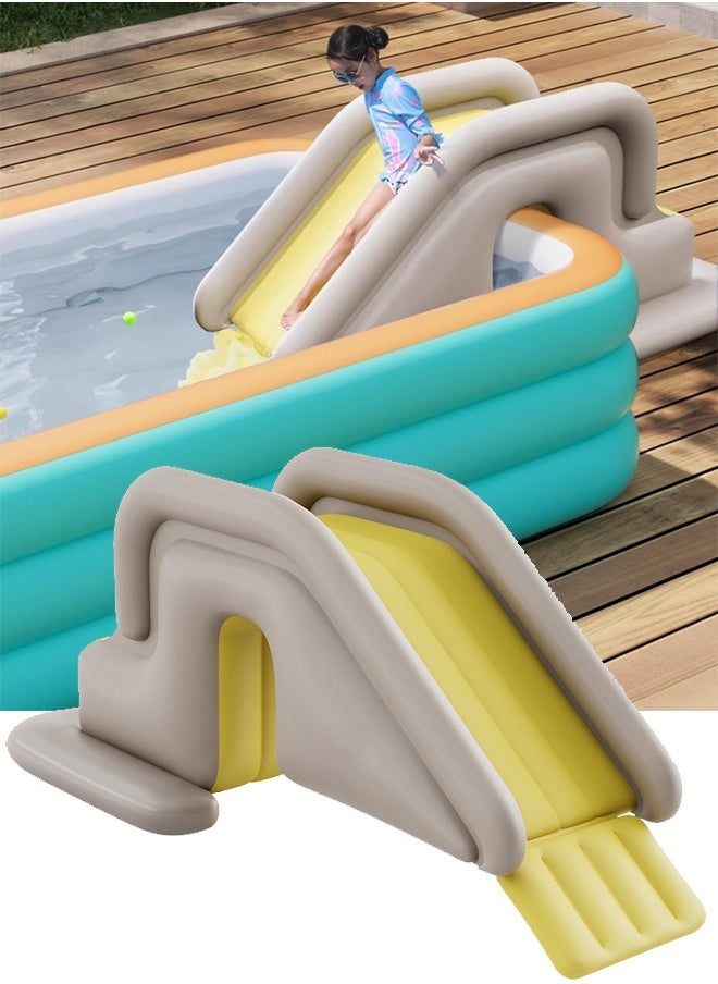 Pool Slide Inflatable Swimming Water Slide Summer Swimming Pool Supplies Universal Trampoline Ladder Backyard Slide