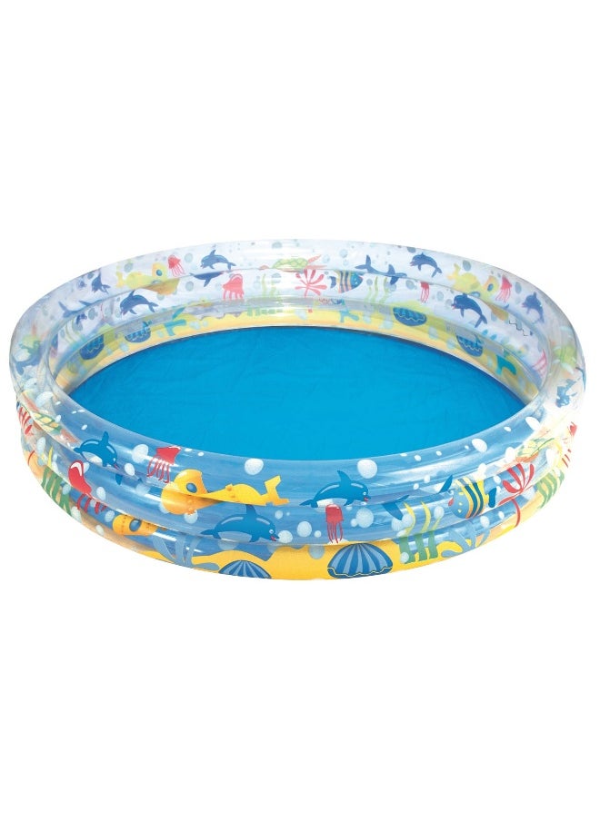 Bestway Ocean Themed Paddling Inflatable Swimming Pool (1.52 x 0.30 m)