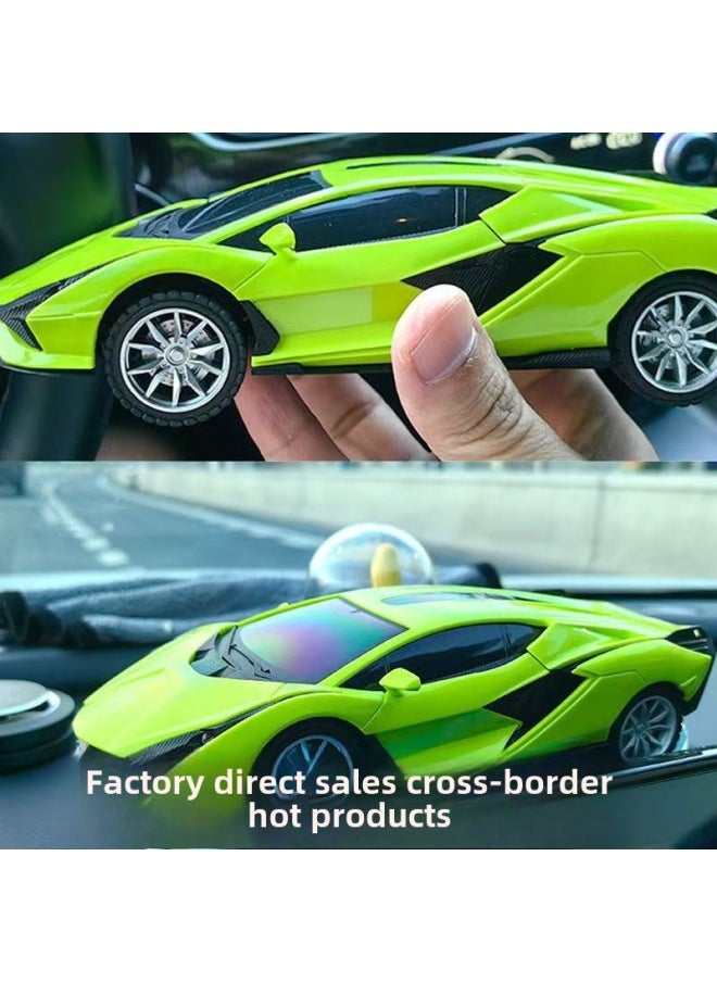 Children's Toy Car Four-way Remote Control Electric Racing 1:24 Lights Wireless Control Boys And Girls Toys Cross-border-Color:Mail Order Box  Four Channels + Led Headlights-Proportion:Standard Configuration