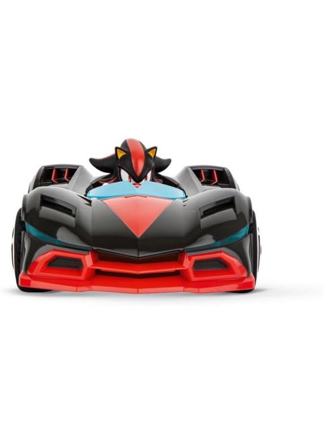 Carrera RC Team Dark-Shadow 1:20 Sonic Shadow Car with LED Lights, 2.4 GHz, Officially Licensed