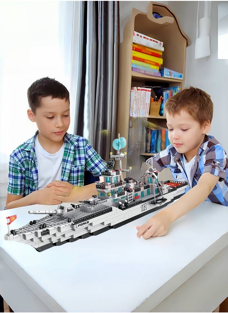 Warship Model Building Kit 1016PC - Premium Collectible for Teens  Adults (70x26cm)