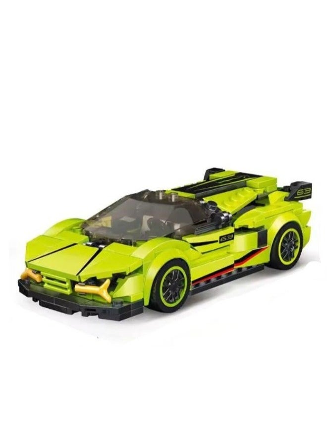 Sports Car Building Block Set, RC Car Model Set for kids Aged 7-14, Adult Collectible, 279 Pieces Sets