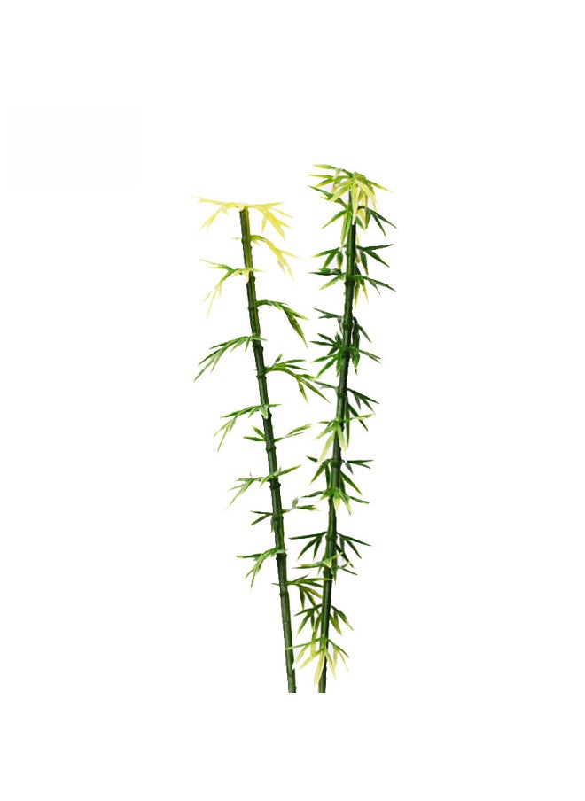 Miniature Bamboo Model For Architectural Sandbox Scenery Realistic Plastic Micro Landscape Tree Diy Handmade Crafting Materials-Color:Bamboo 6cm A Tree
