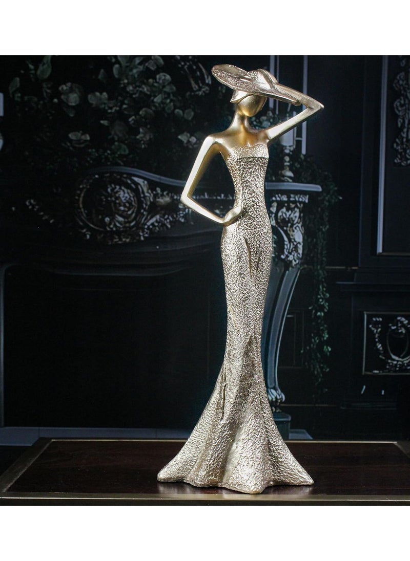 THE WHITE INK DECOR Elegant Muse Captivating Creativity showpeice
