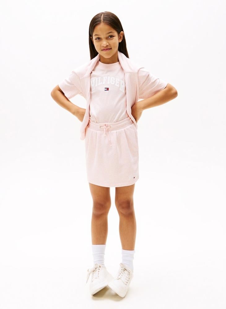 Kids Pleated Terry Skirt