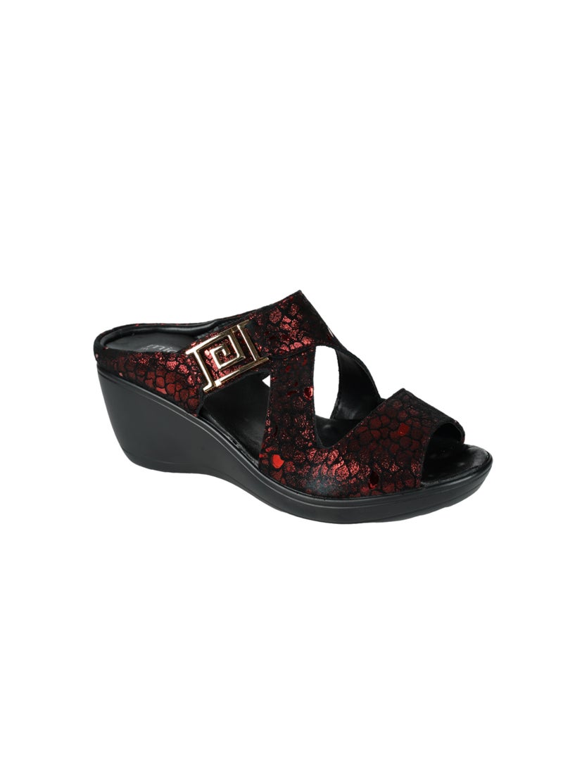 092-2731 Michelle Morgan Ladies Wedge Heel Sandals 20926-8
