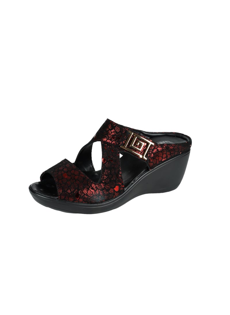 092-2731 Michelle Morgan Ladies Wedge Heel Sandals 20926-8