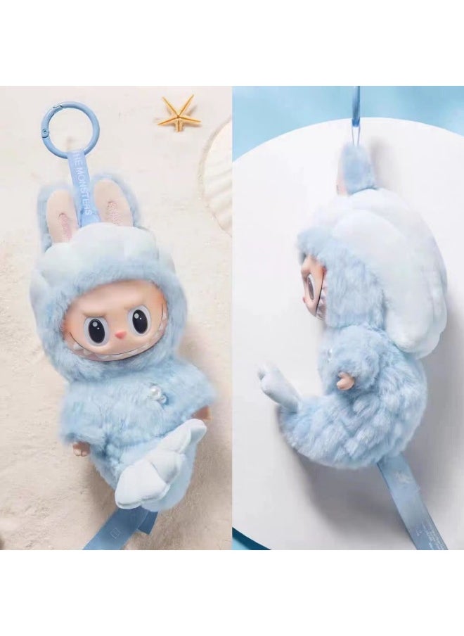 Labubu Labubu Merlion Vinyl Plush Doll Country Edition Batch In Stock-Color:Fish Tail Lion Cloth