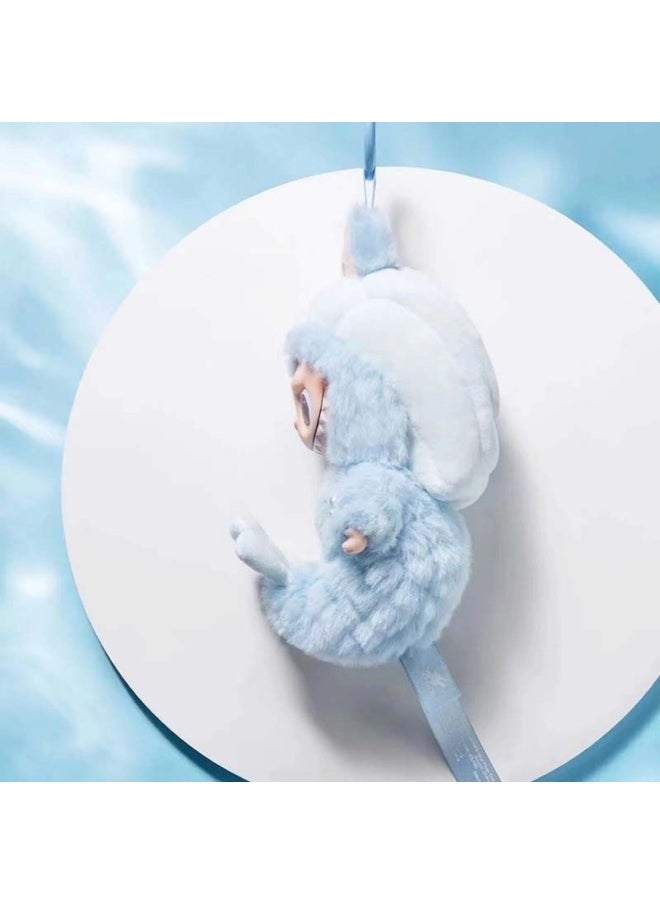 Labubu Labubu Merlion Vinyl Plush Doll Country Edition Batch In Stock-Color:Fish Tail Lion Cloth
