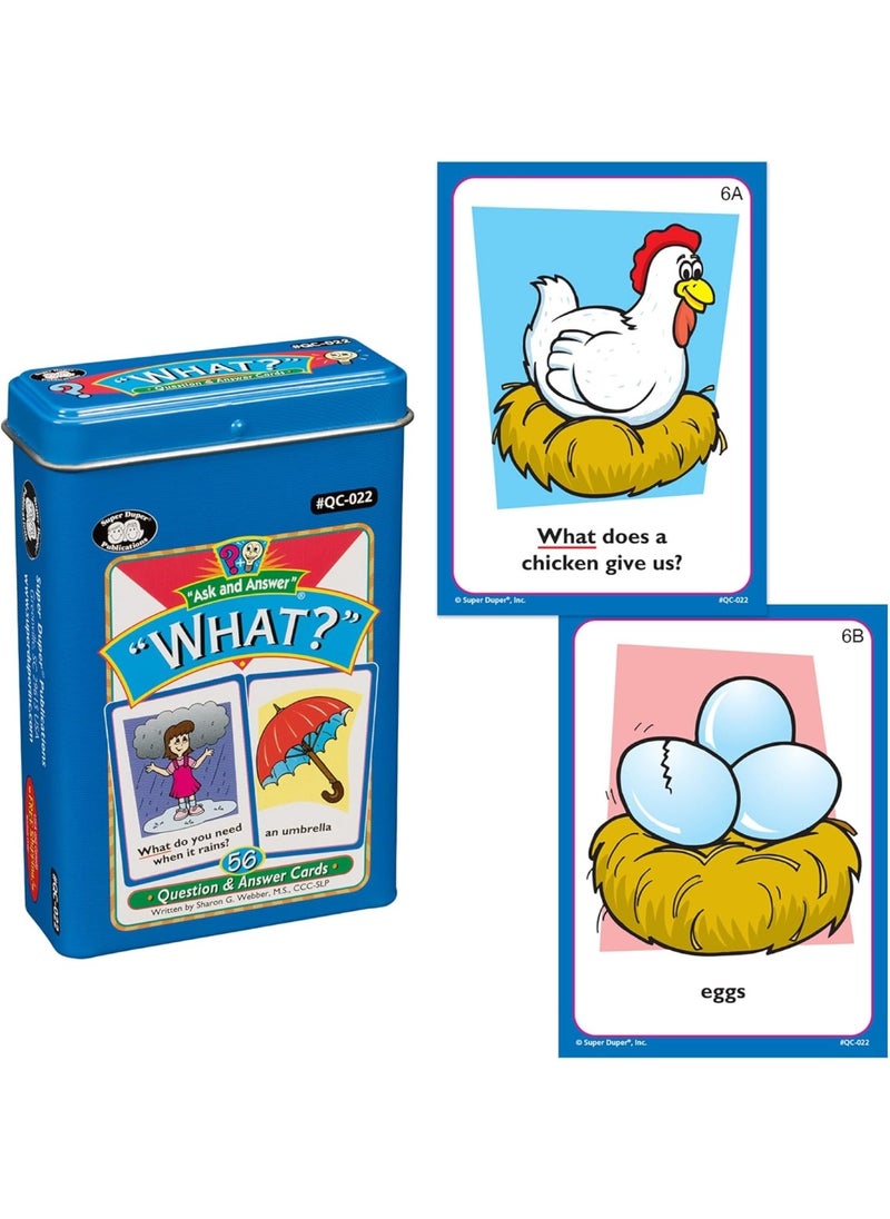 Super Duper Publications | Ask and Answer WH Question Five Fun Decks Bundle | Communication and Language Skills Flash Cards | Educational Resource for Children