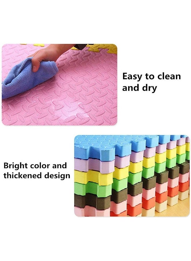 EVA Foam Mats  2 Pcs 60cmx60cmx2.5cm Foam Baby Play Mat Soft Gym Home Exercise Kids Play Baby Crawling Workout Mat Garage Floor Tiles Indoor Outdoor Fitness(Navy)