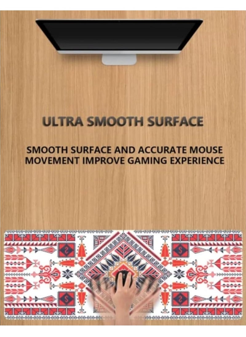 Large Desk Mouse Pad, Waterproof Gaming Mouse Pad, 800 x 300 mm, 31.5 x 11.8 in, Gaming Mouse Pad, , Non-Slip Desk Mat,  Gaming Mouse Pad, Thick Rubber Desk Pad Mouse Pad, Suitable for Gaming, Offic