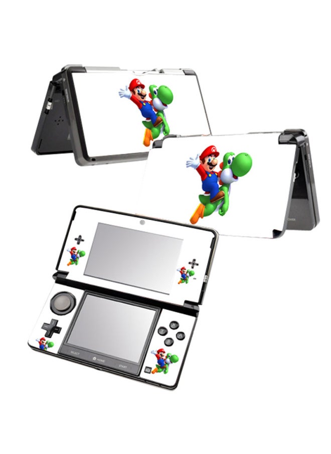 For Nintendo Old Three 3DS Body Stickers Nintendo 3DS Pain Stickers 3DS Mario HelloKitty Stickers-Color:TN-3DS-0001