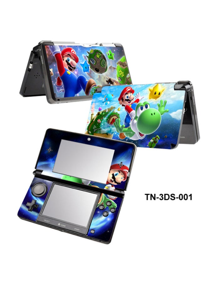 For Nintendo Old Three 3DS Body Stickers Nintendo 3DS Pain Stickers 3DS Mario HelloKitty Stickers-Color:TN-3DS-0001