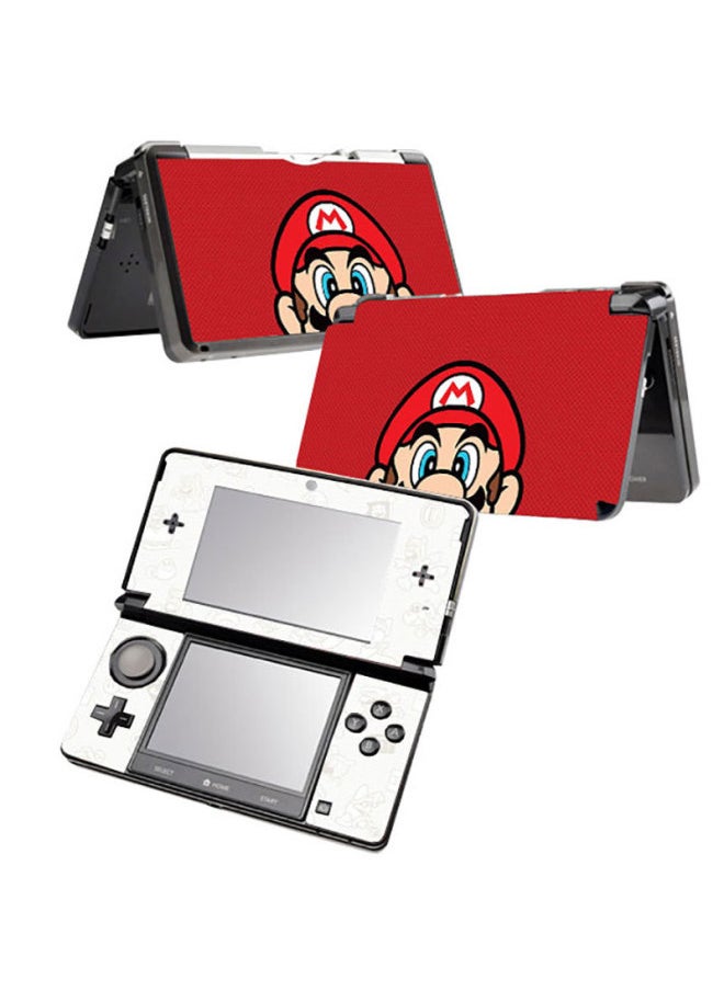 For Nintendo Old Three 3DS Body Stickers Nintendo 3DS Pain Stickers 3DS Mario HelloKitty Stickers-Color:TN-3DS-0001