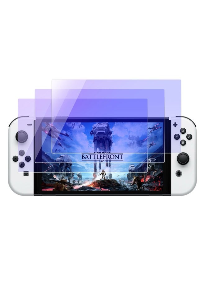 Switch2 Tempered Glass Film For Nintendo Switch2 Tempered Glass Film HD Anti-Scratch Film-Color:Hd Transparent