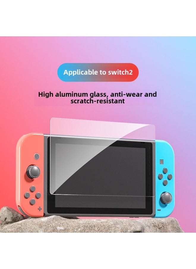 For Nintendo Switch2 Tempered Film Switch Frosted Anti-blue Light Switch Game HD Film-Color:Switch  7inch - Kraft Paper Box