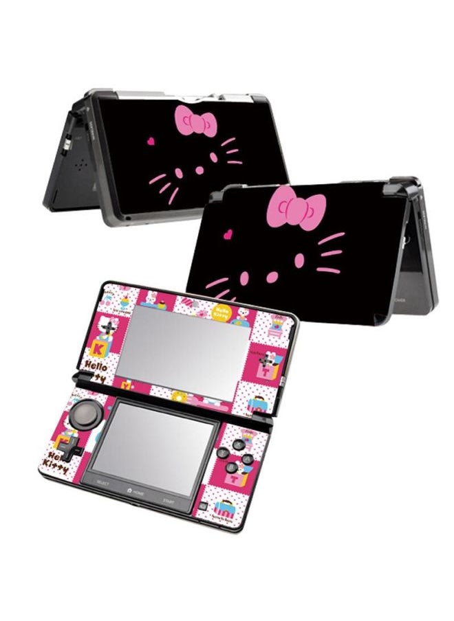 For Nintendo Old Three 3DS Body Stickers Nintendo 3DS Pain Stickers 3DS Mario HelloKitty Stickers-Color:TN-3DS-0544