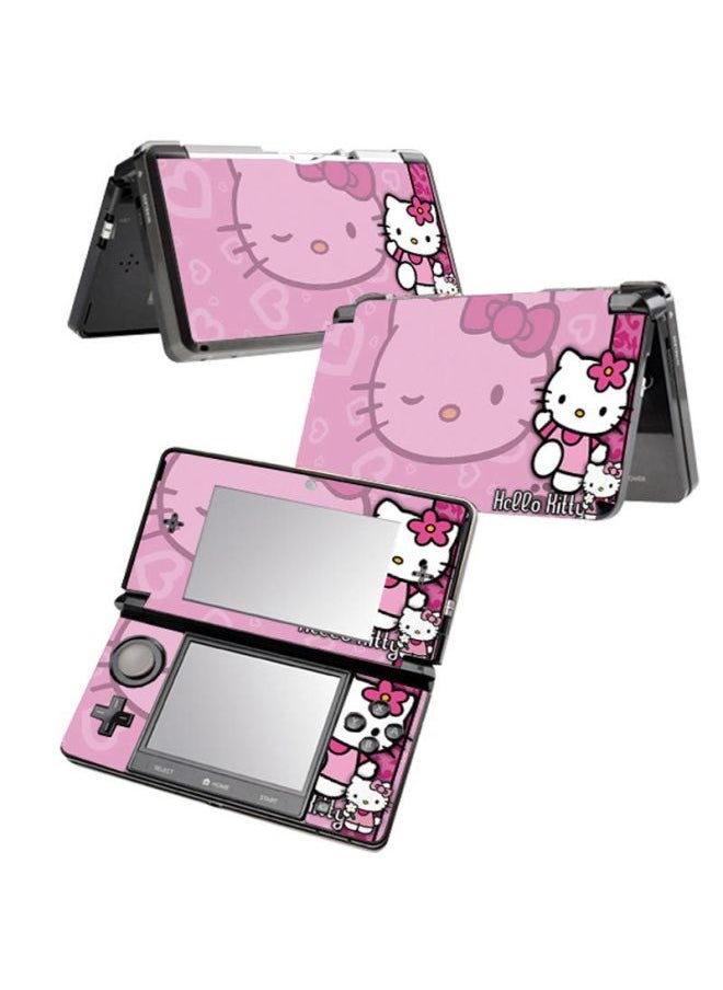 For Nintendo Old Three 3DS Body Stickers Nintendo 3DS Pain Stickers 3DS Mario HelloKitty Stickers-Color:TN-3DS-0019