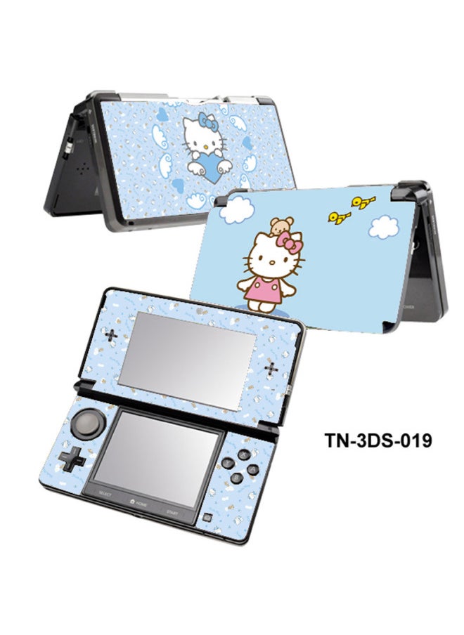 For Nintendo Old Three 3DS Body Stickers Nintendo 3DS Pain Stickers 3DS Mario HelloKitty Stickers-Color:TN-3DS-0019