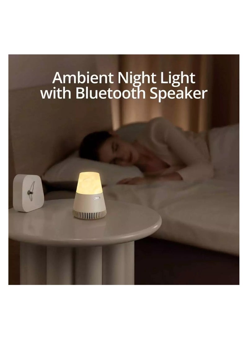 EZVALO 3in1 Natural Stone Aroma Bluetooth Speaker with Night Light