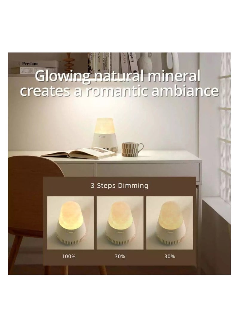 EZVALO 3in1 Natural Stone Aroma Bluetooth Speaker with Night Light