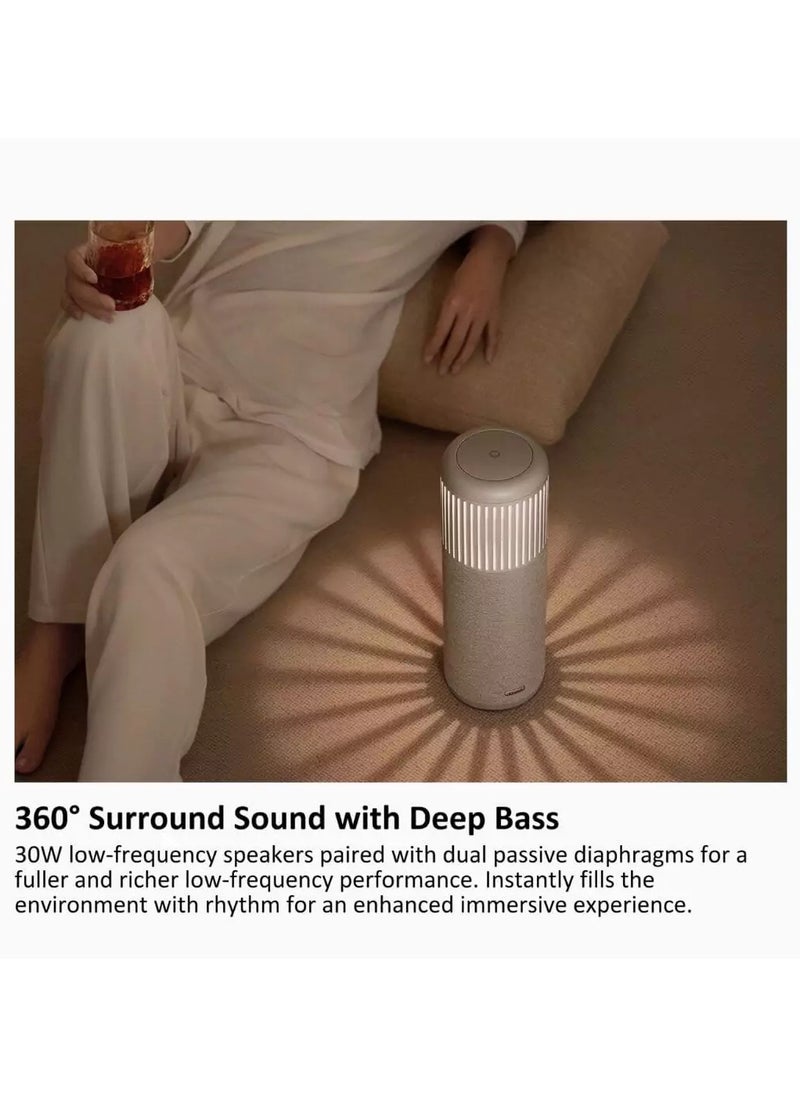 Ezvalo Tuner Hifi Bluetooth Speaker with Ambient Lighting
