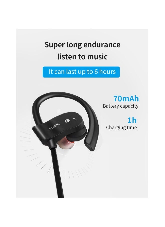 Stylish Mini Universal Sports Suspension Headphones Wireless Bluetooth Connection