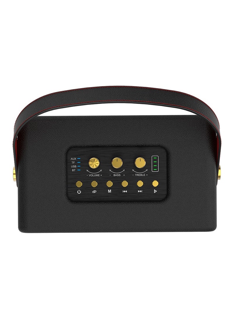 ZEALOT MT01 Retro Classic Bluetooth Speaker - 60W Bluetooth Portable Subwoofer 24000mAh 48h Playtime Speaker Loud Stereo Booming Bass TWS 5.2 Hi-Fi Sound Cube Design for Outdoor/Home/Car/Party