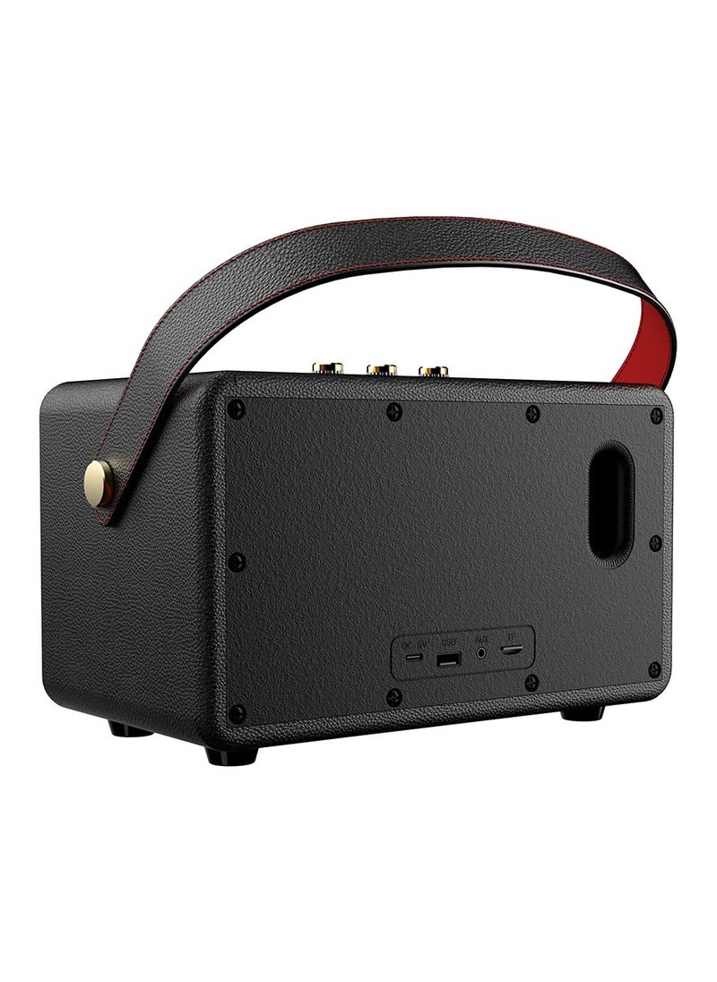 ZEALOT MT01 Retro Classic Bluetooth Speaker - 60W Bluetooth Portable Subwoofer 24000mAh 48h Playtime Speaker Loud Stereo Booming Bass TWS 5.2 Hi-Fi Sound Cube Design for Outdoor/Home/Car/Party