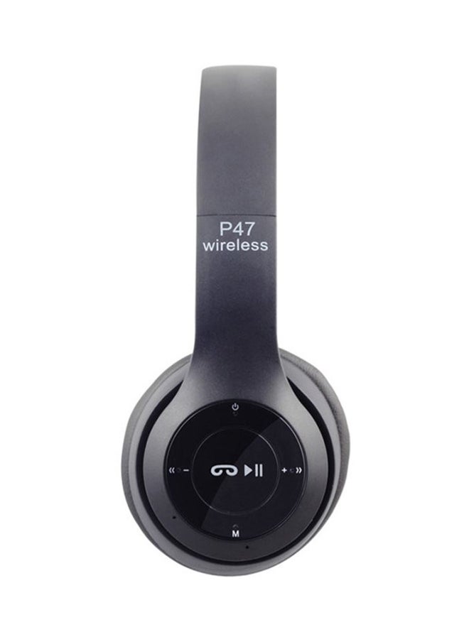 On-Ear Bluetooth Stereo Headset Black