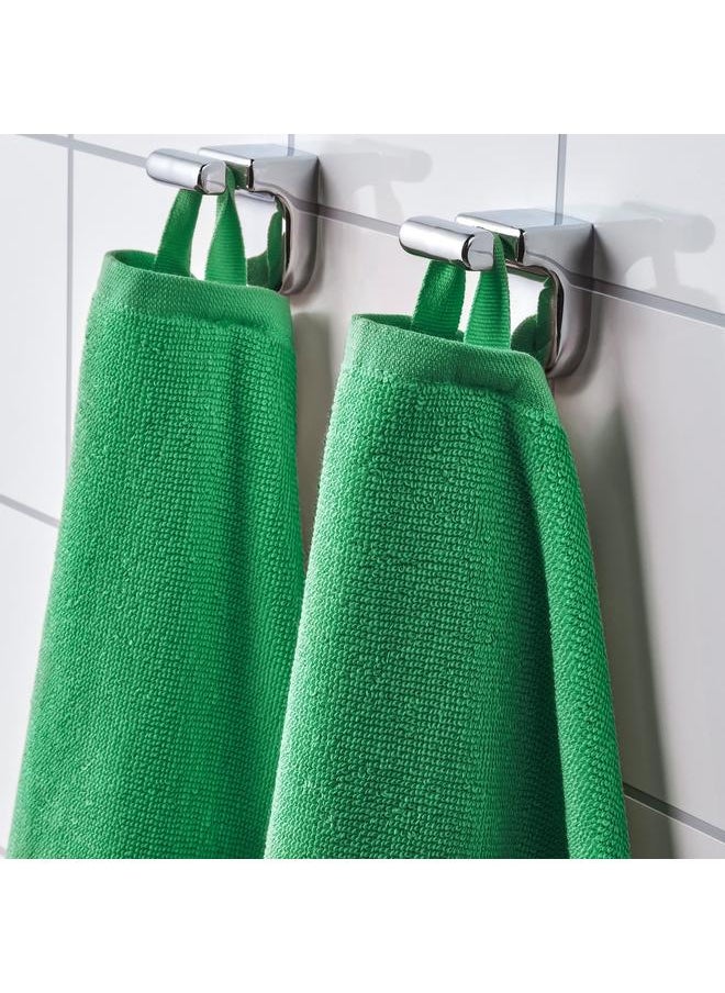 Hand towel, bright green, 40x70 cm