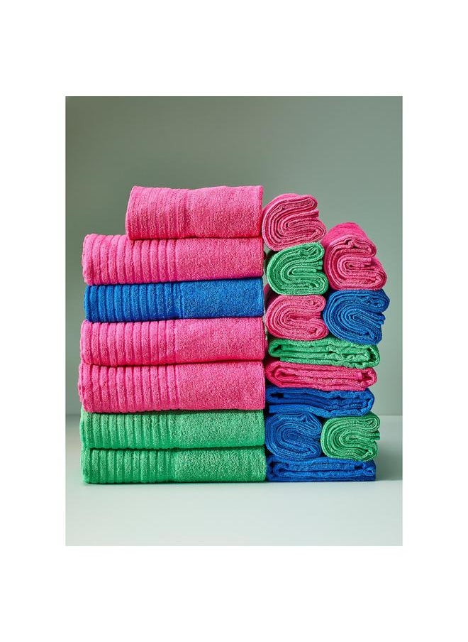 Hand towel, bright green, 40x70 cm