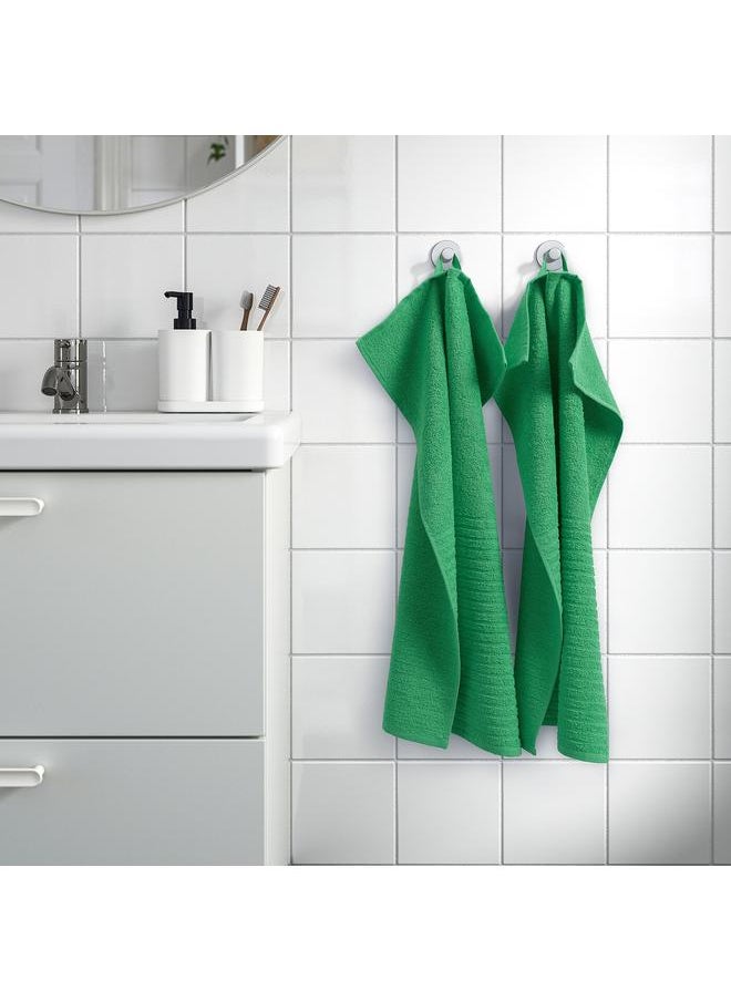 Hand towel, bright green, 40x70 cm
