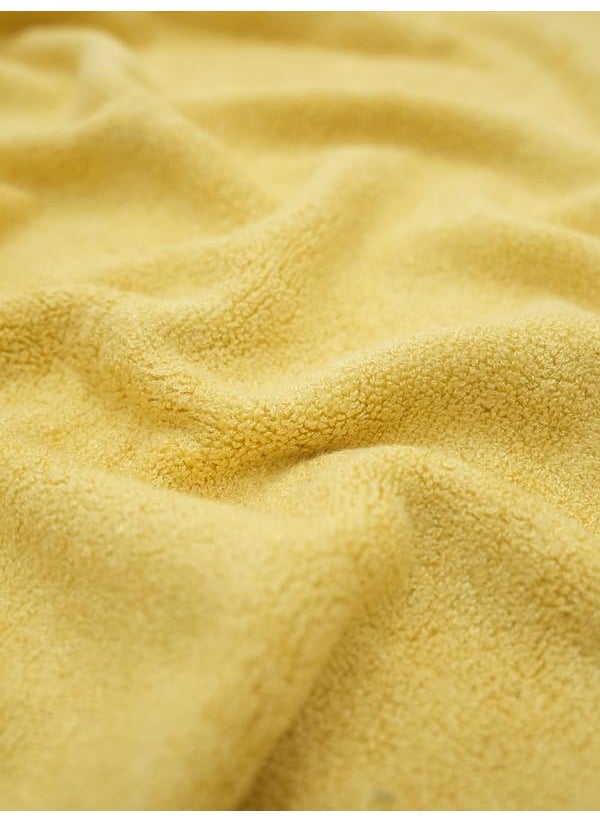 Doctor Towels Bamboo Terry Face Towels Pack of 6 Macaroon Yellow